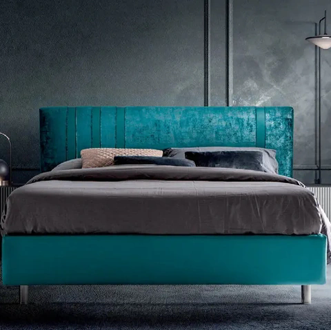 Letto imbottito Zoom di Rigosalotti