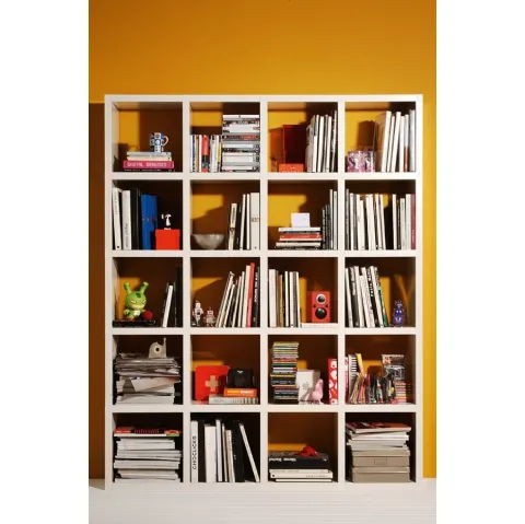 Contenitore Libreria Modulabile in plastica Polvara di Kartell