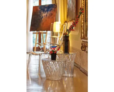 Tavolino Sparkle in plexiglas trasparente di Kartell