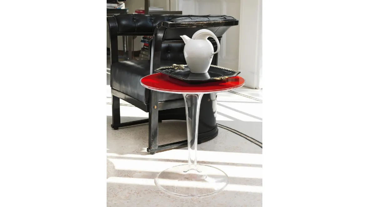 Tavolino Tip Top in plexiglas di Kartell