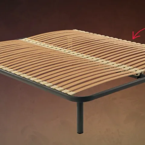 Linea Letto anatomica in metallo Agata di Ideare