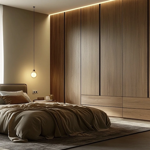 Armadio in rovere di Scandola