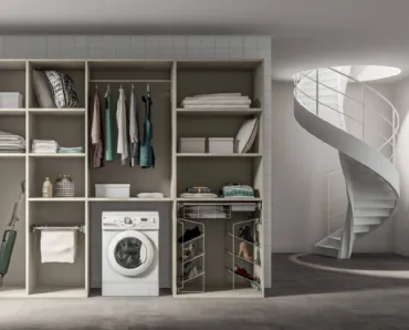 Cabina Armadio Easy 46 finitura Corda di Trentanove