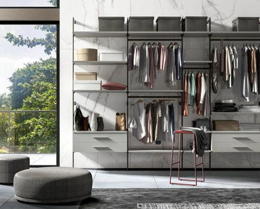 Cabina Armadio System Metal 08 di Trentanove