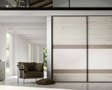 Armadio Power 12 finitura Rovere e Kavir di Trentanove