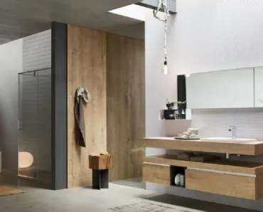 Mobile da Bagno sospeso in Rovere E-Gò 65 di Arcom