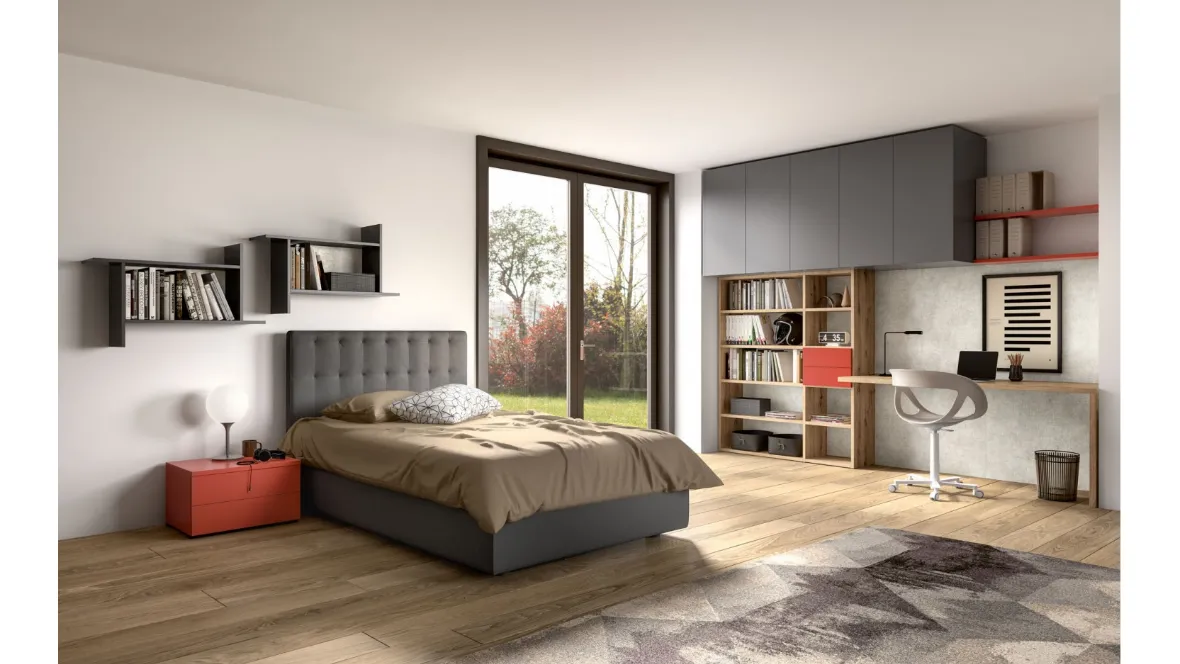 Cameretta per ragazzi Room 102 di Zg Mobili