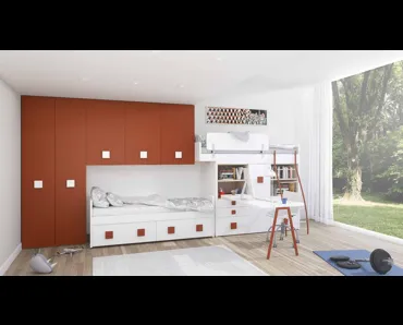 Cameretta a soppalco Open 14 di S75