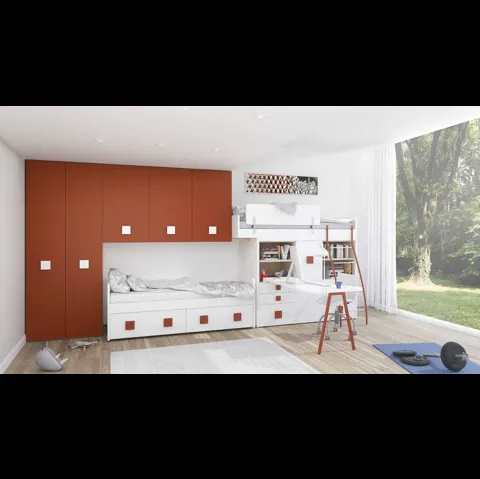 Cameretta a soppalco Open 14 di S75