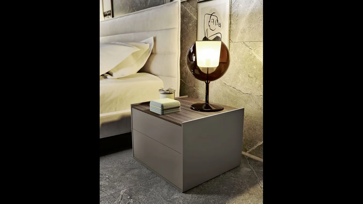 Comodino Spalla 10 Basic Grey di S75