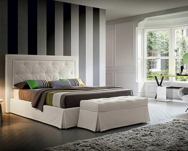 Letto in tessuto Adrian di Felis