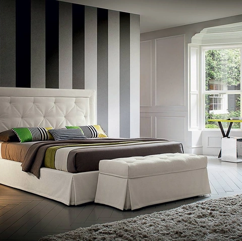 Letto in tessuto Adrian di Felis