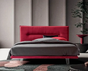 Letto matrimoniale dall'effetto sospeso Flash di Rigosalotti