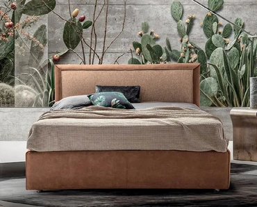 Letto imbottito Foxy di Rigosalotti