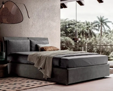 Letto con contenitore Holiday di Rigosalotti