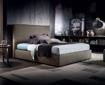 Letto in tessuto Miller di Felis