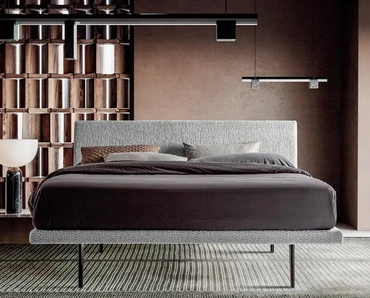 Letto in tessuto Pileo di Rigosalotti