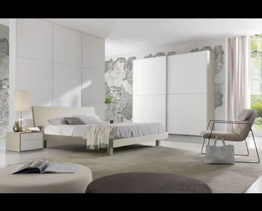 Letto con testiera Thaiti S75