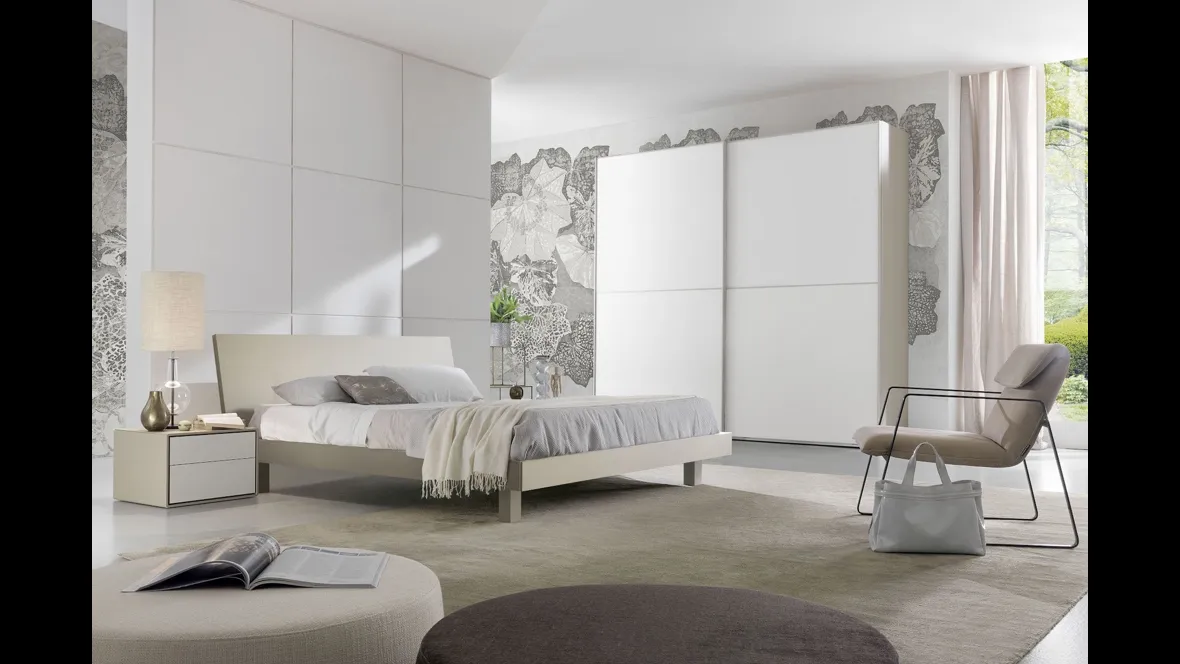 Letto con testiera Thaiti S75