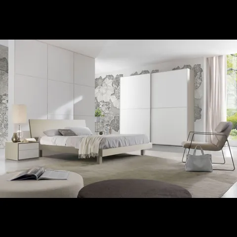 Letto con testiera Thaiti S75