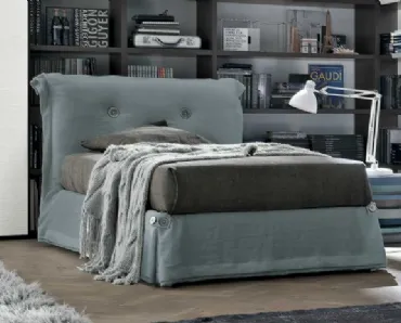 Letto singolo con testiera Amami di Tomasella