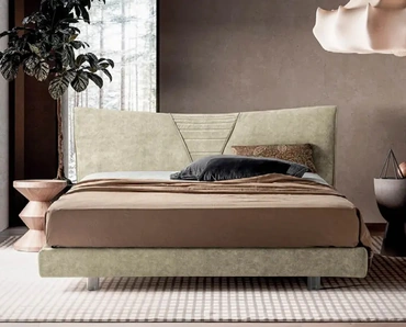 Letto in tessutoTulip di Rigosalotti