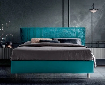 Letto imbottito Zoom di Rigosalotti