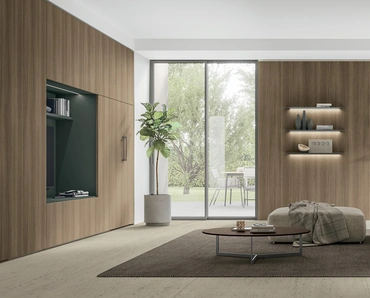 Parete Attrezzata Logica Plus UNIT 02 di Tomasella