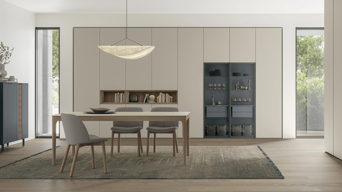 Parete Attrezzata Logica Plus UNIT 04 di Tomasella