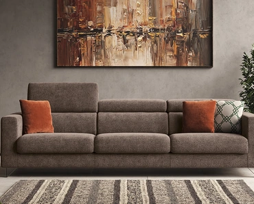 Divano lineare Drop di Rigosalotti