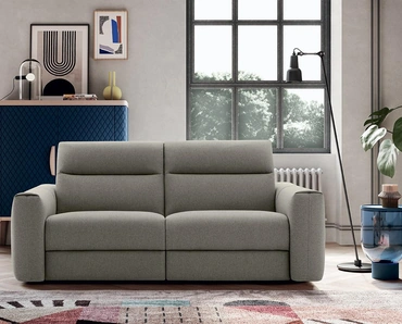 Divano lineare Creed con movimento relax di Felis