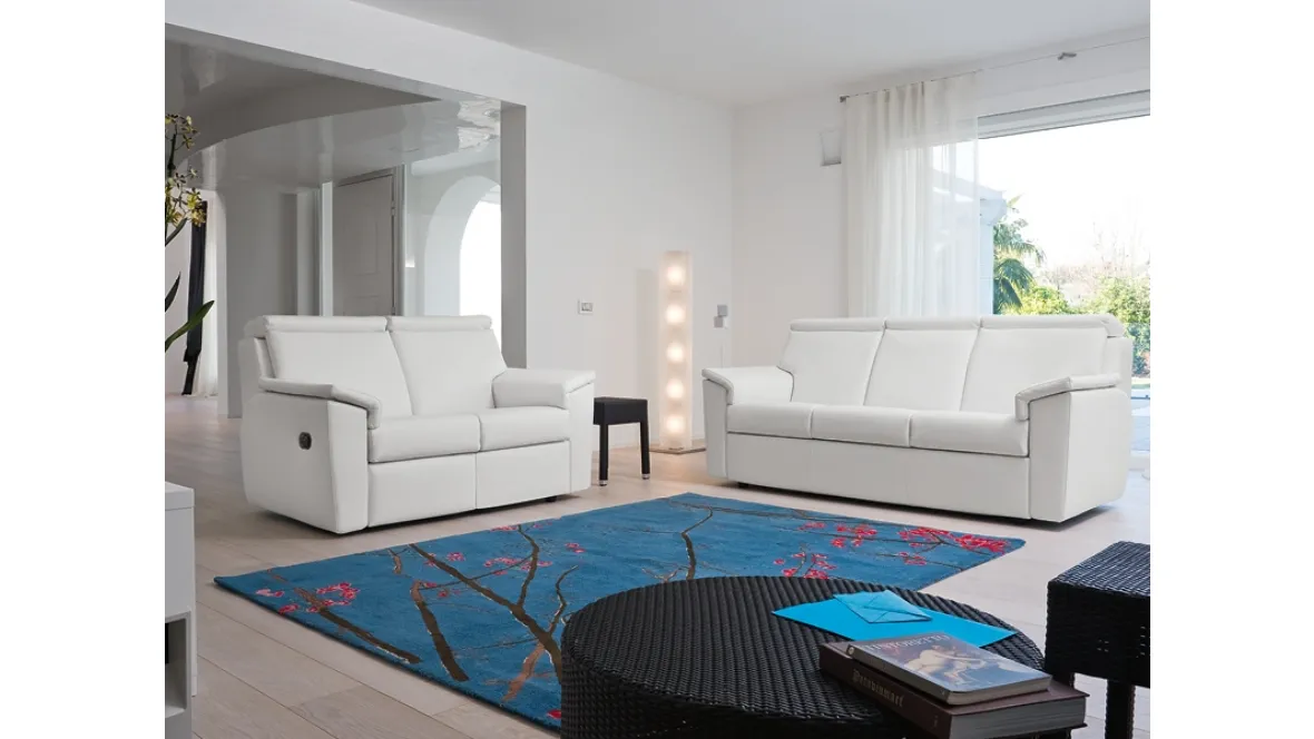 Divano lineare Multirelax di Rigosalotti