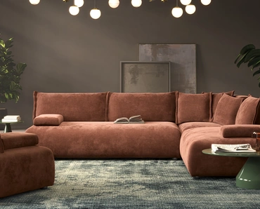 Salotto in tessuto Vario di Rigosalotti