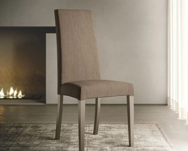 Sedia Adele in tessuto imbottito di Sedit