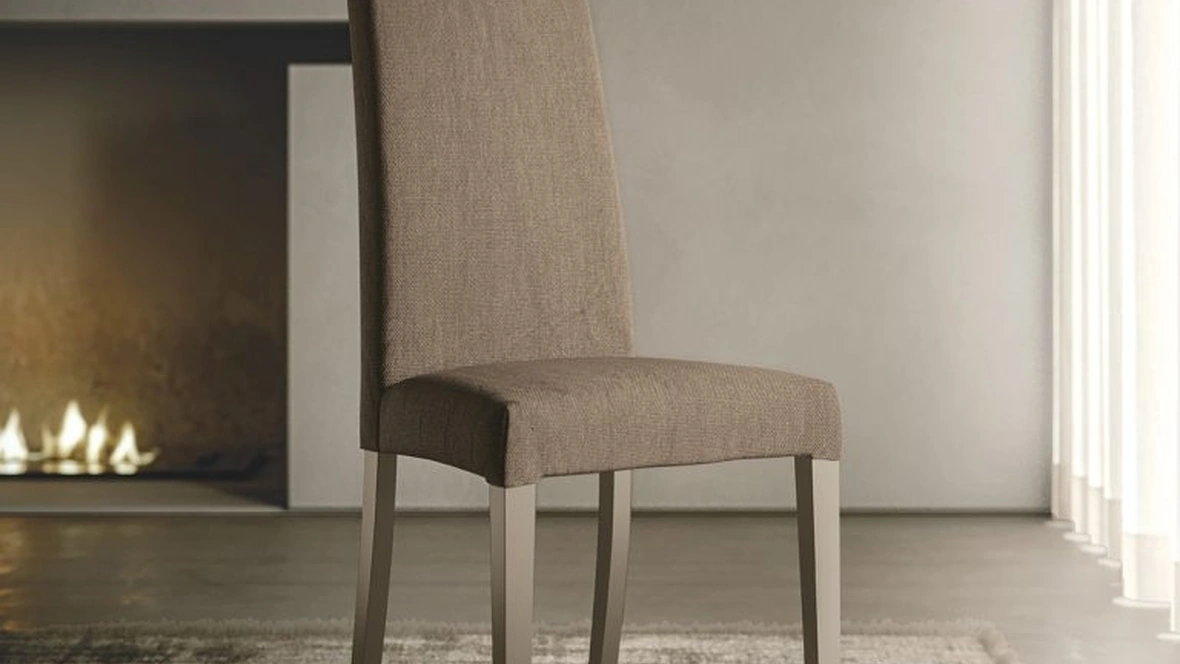 Sedia Adele in tessuto imbottito di Sedit