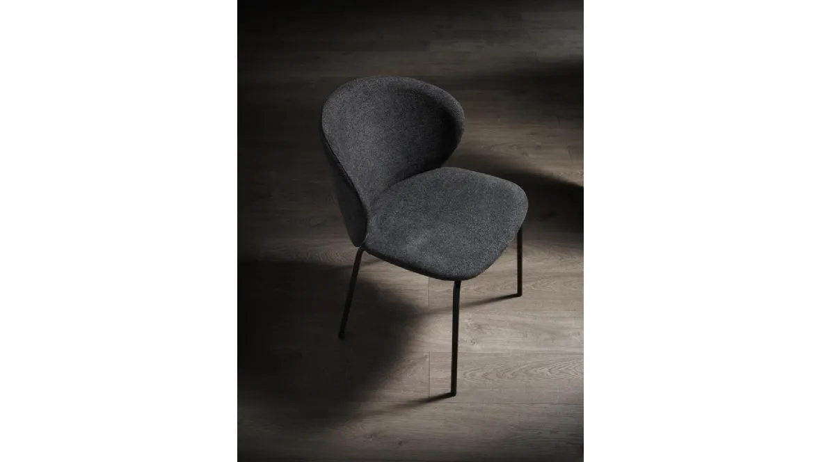 Sedia in tessuto Cassandra di MaxHome