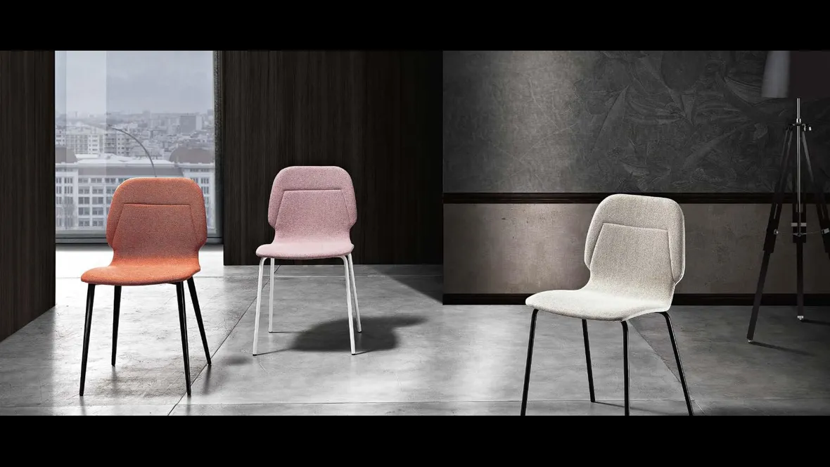 Sedia Fedra in tessuto di MaxHome