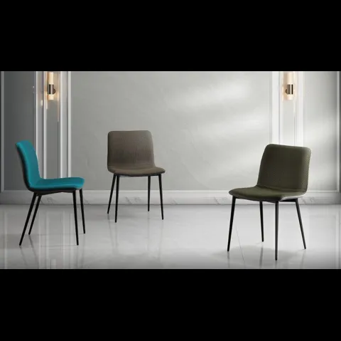 Sedia in tessuto imbottito Rebecca 3D di MaxHome