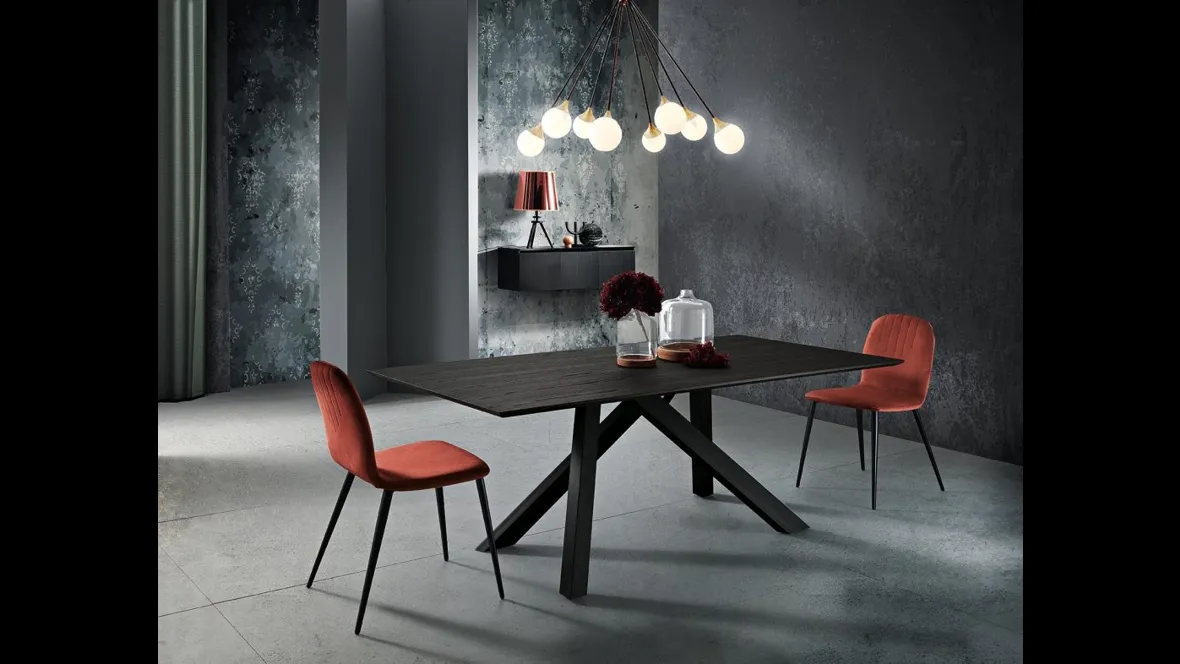 Tavolo Emme Frassino Carbone di MaxHome