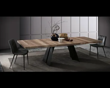 Tavolo Ethan Oak Natura di MaxHome