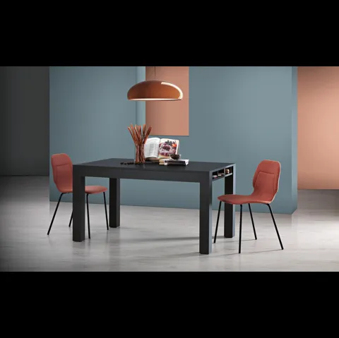 Tavolo da cucina Skema in melaminico materico Lavagna di MaxHome