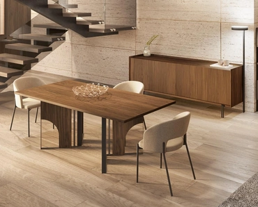 Tavolo Nexus Noce Canaletto di Pizzolato