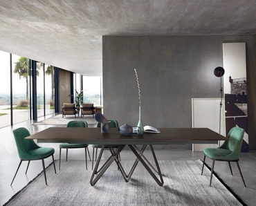 Tavolo Roulette finitura Rovere Moka di Sedit