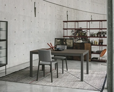 Tavolo allungabile Space in materico calce di Sedit