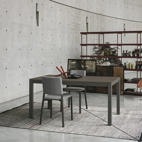 Tavolo allungabile Space in materico calce di Sedit