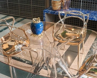 Tavolo Sir Gio Quadrato di Kartell