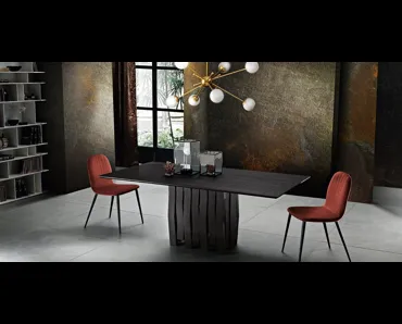 Tavolo Urban in Frassino Carbone di MaxHome