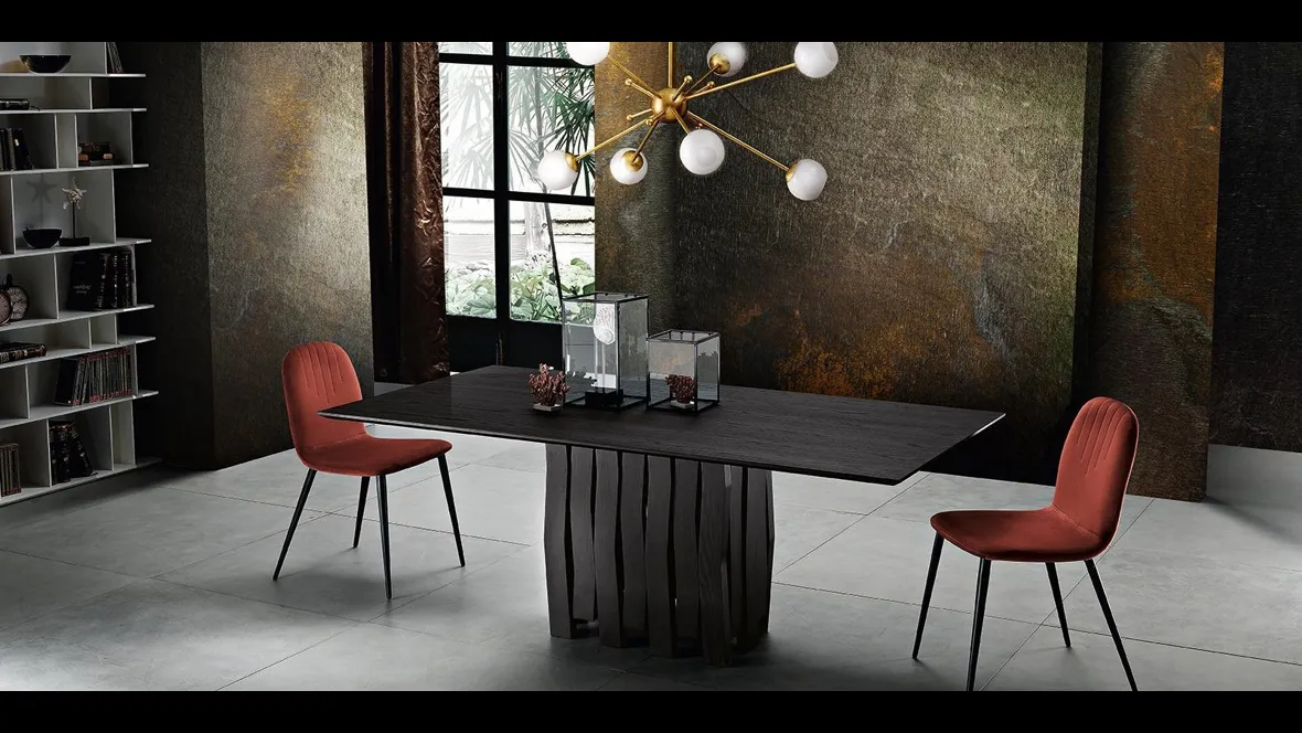 Tavolo Urban in Frassino Carbone di MaxHome