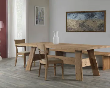 Tavolo in legno Zagabria di Pizzolato