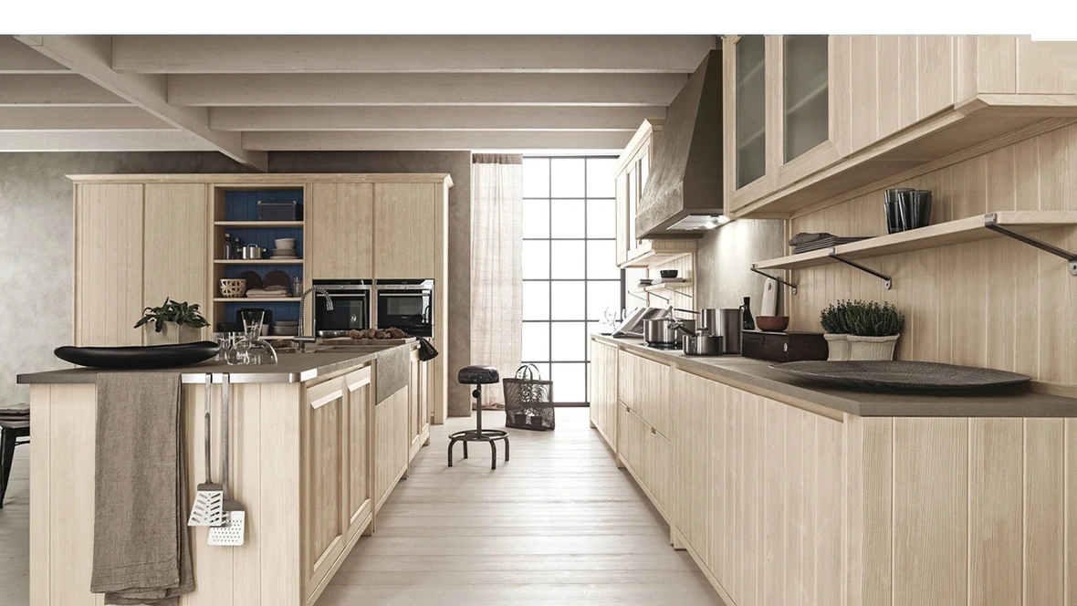 Cucina Classica con isola M01 Maestrale di Scandola